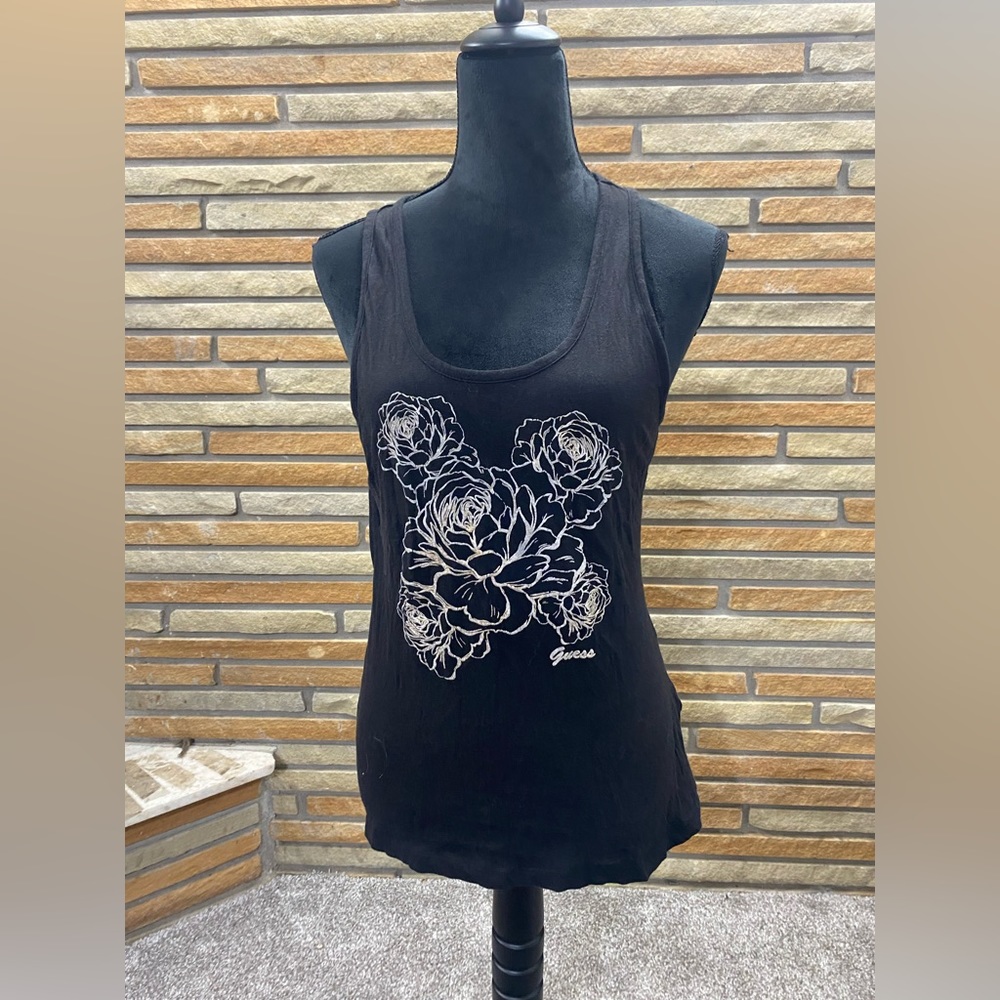 XL guess rose top